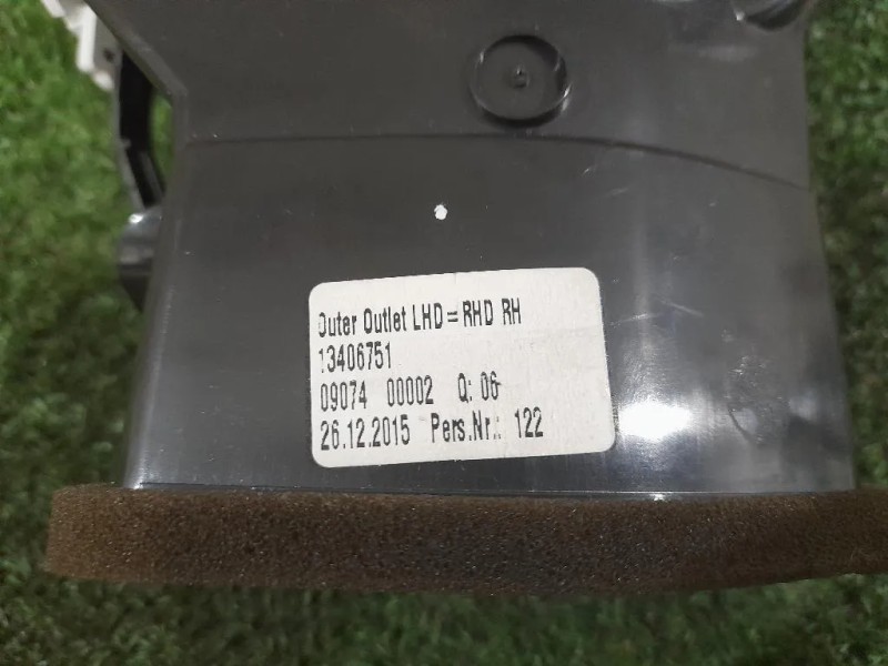 Griglia Condotto ARIA Cruscotto ANT DX 13406751 Opel Astra K SW 2016