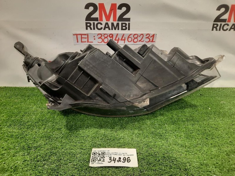 Proiettore ANT SX 1LG010011-09 Opel Astra J 2012