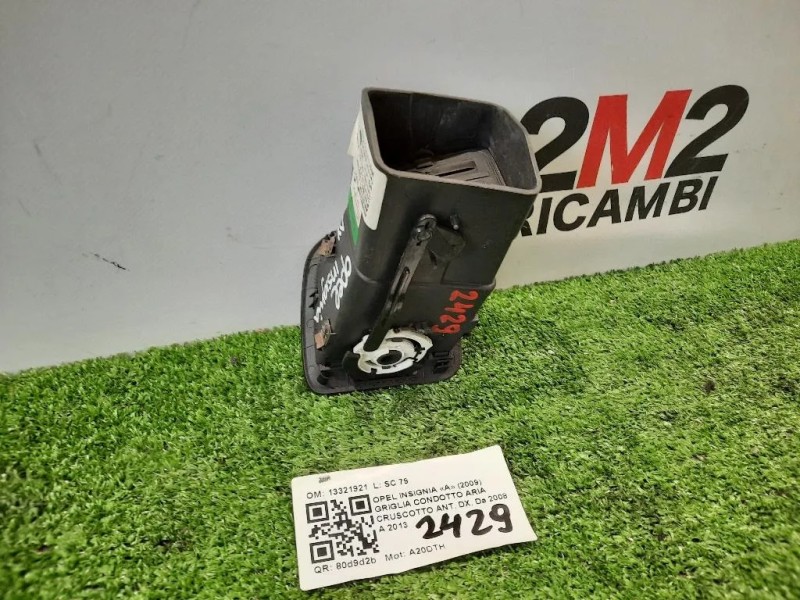 Griglia Condotto ARIA Cruscotto ANT DX 13321921 Opel Insignia A 2009