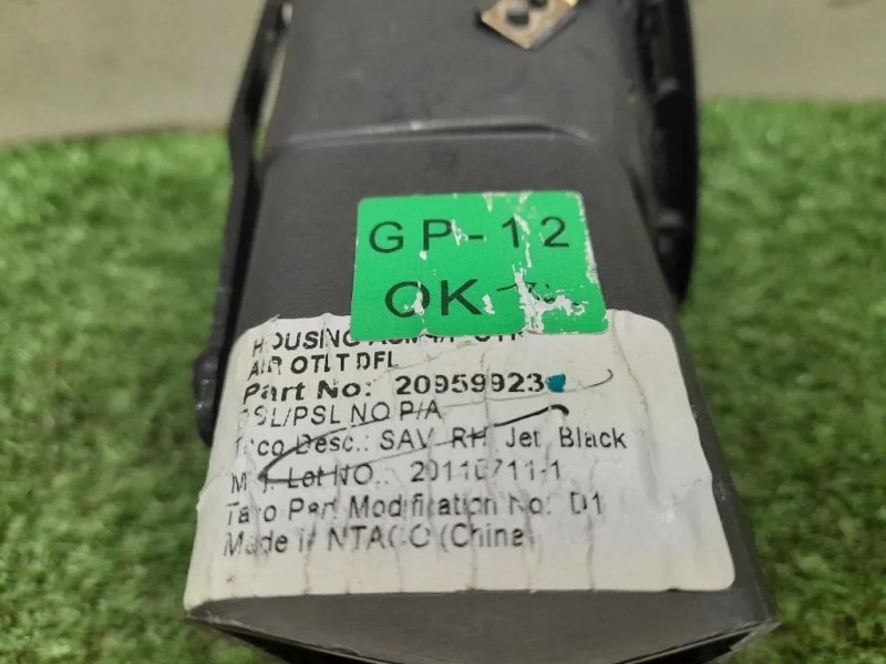 Griglia Condotto ARIA Cruscotto ANT DX 20959923 Opel Insignia A 2009