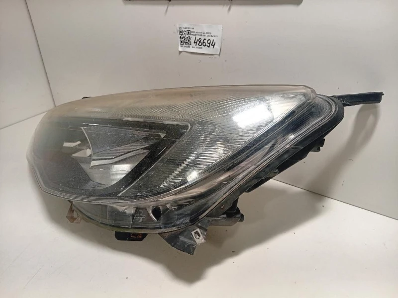 Proiettore ANT SX 1LG010011-09 Opel Astra J 2012