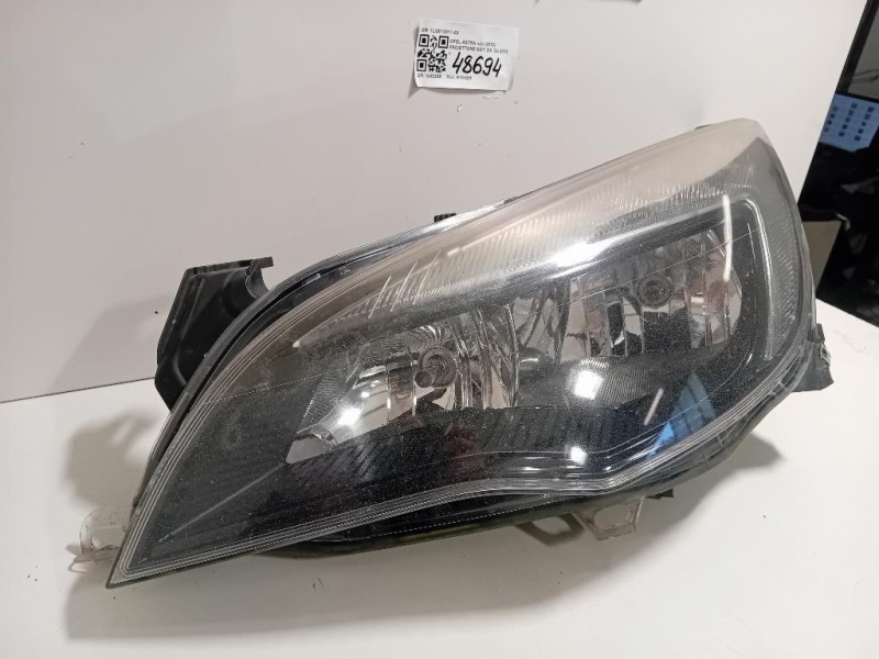 Proiettore ANT SX 1LG010011-09 Opel Astra J 2012