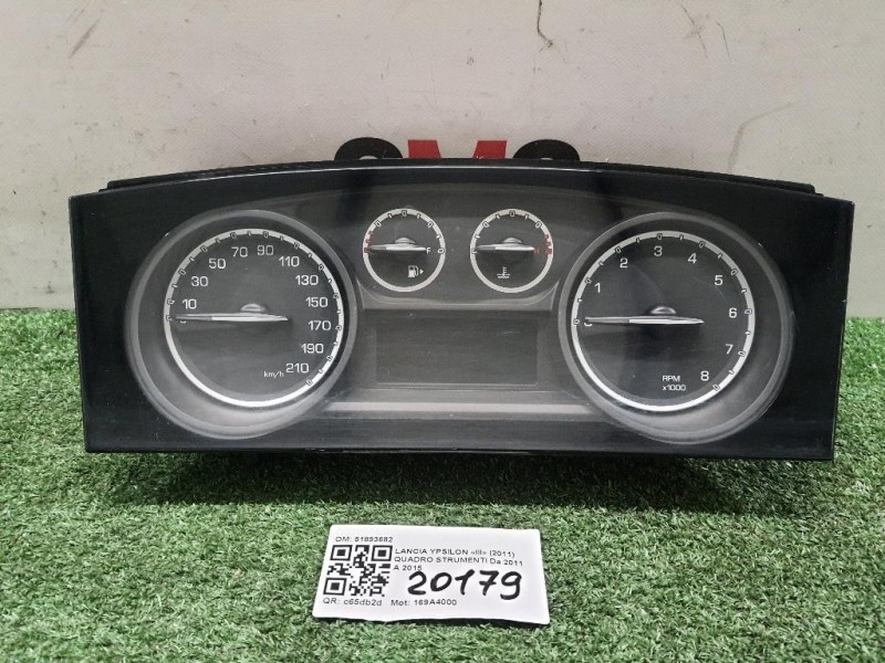 Quadro Strumenti 51893682 Lancia Ypsilon III 2011