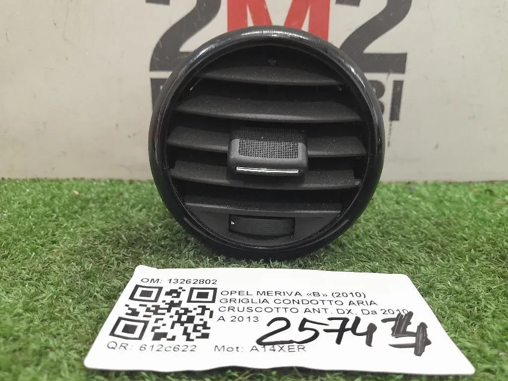 Griglia Condotto ARIA Cruscotto ANT DX 13262802 Opel Meriva B 2010
