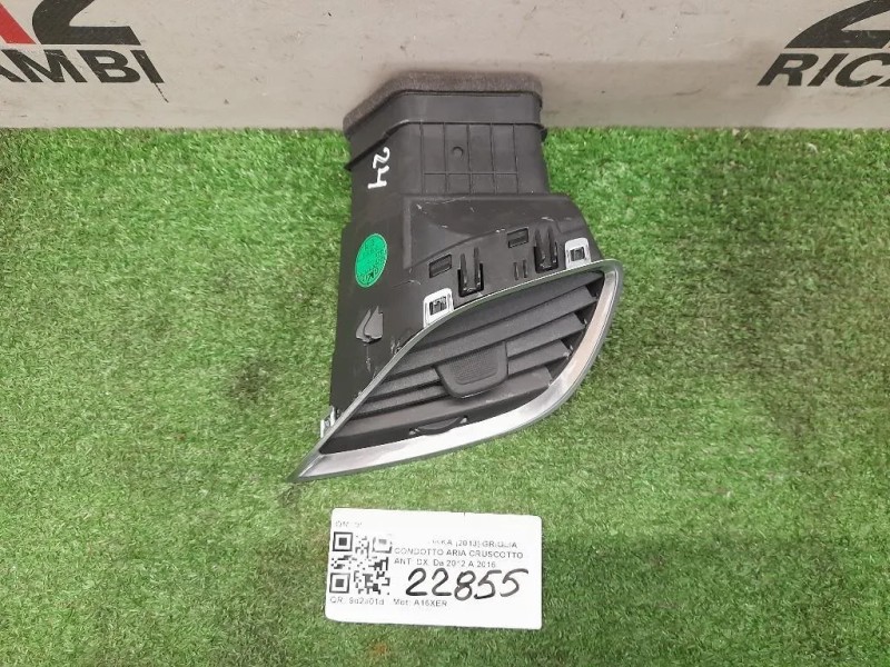 Griglia Condotto ARIA Cruscotto ANT DX 95245317 Opel Mokka 2013