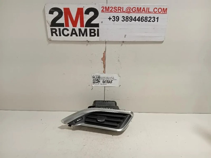 Griglia Condotto ARIA Cruscotto ANT DX 1089170X Peugeot 2008 I 2016