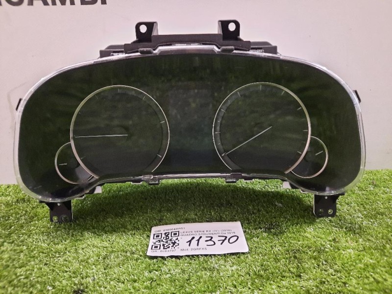 Quadro Strumenti 8380048W51 Lexus Serie RX IV 2016