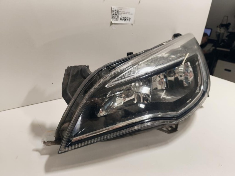 Proiettore ANT SX 1LG01001169 Opel Astra J 2012