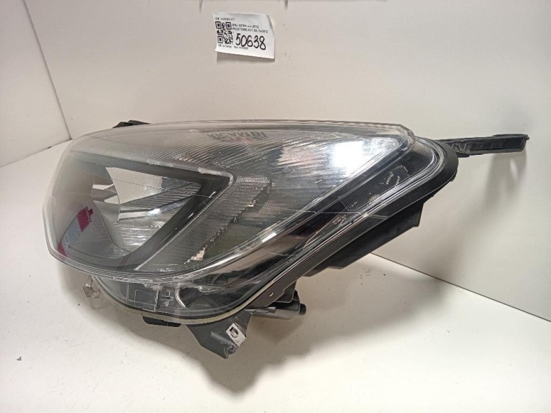 Proiettore ANT SX 1LG01001117 Opel Astra J 2012