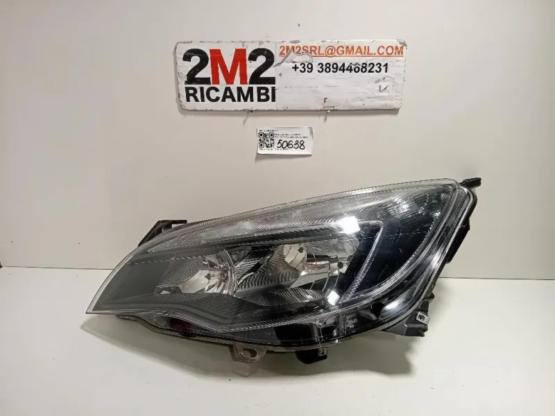 Proiettore ANT SX 1LG01001117 Opel Astra J 2012