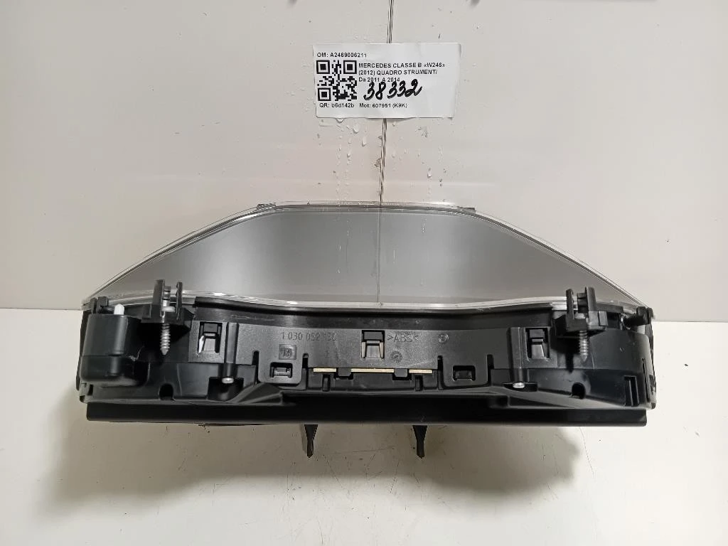 Quadro Strumenti A2469006211 Mercedes Classe B W246 2012