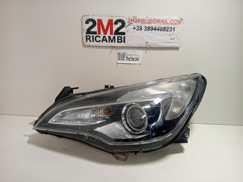 Proiettore ANT SX 030126260100 Opel Astra J 2012