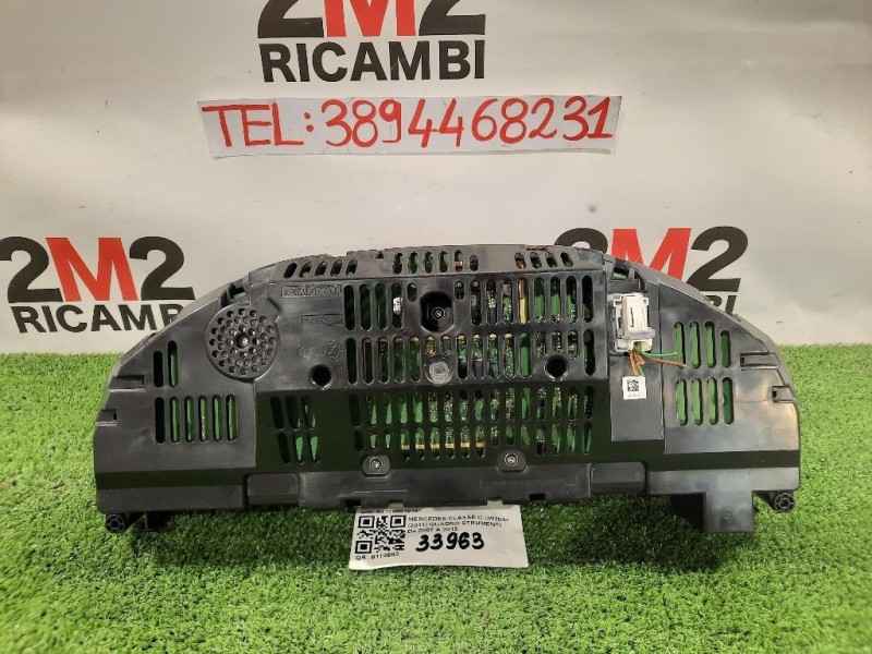 Quadro Strumenti A2129001814 Mercedes Classe C W204 2011
