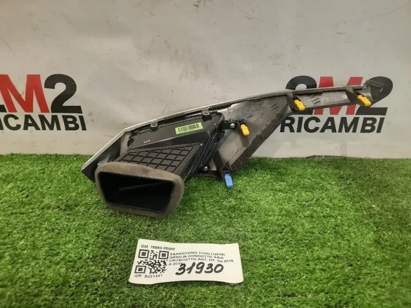 Griglia Condotto ARIA Cruscotto ANT DX 76550-35000 Ssangyong Tivoli 2015