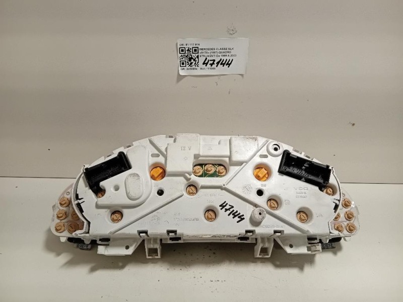 Quadro Strumenti 81 117 916 Mercedes Classe SLK R170 1997