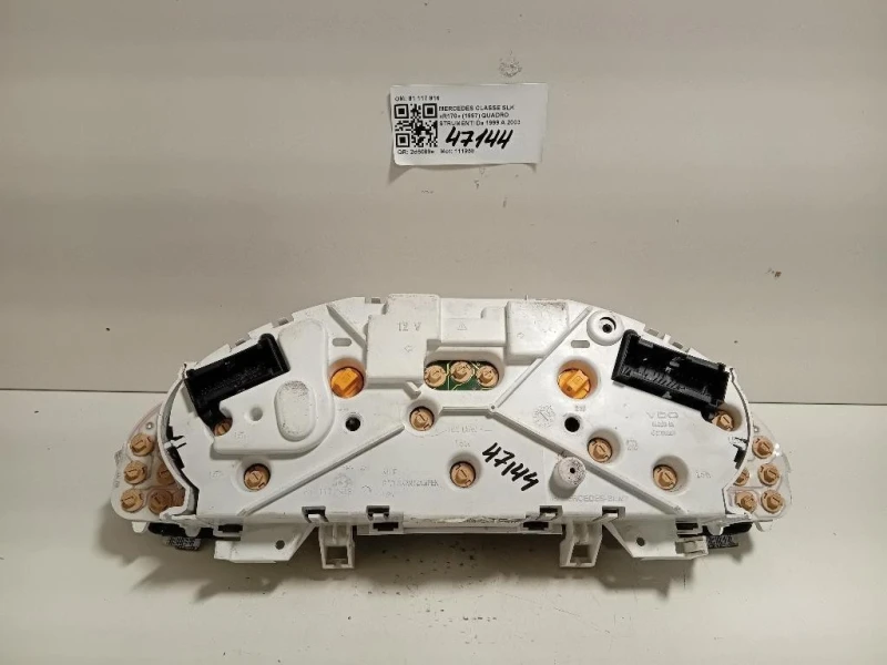 Quadro Strumenti 81 117 916 Mercedes Classe SLK R170 1997