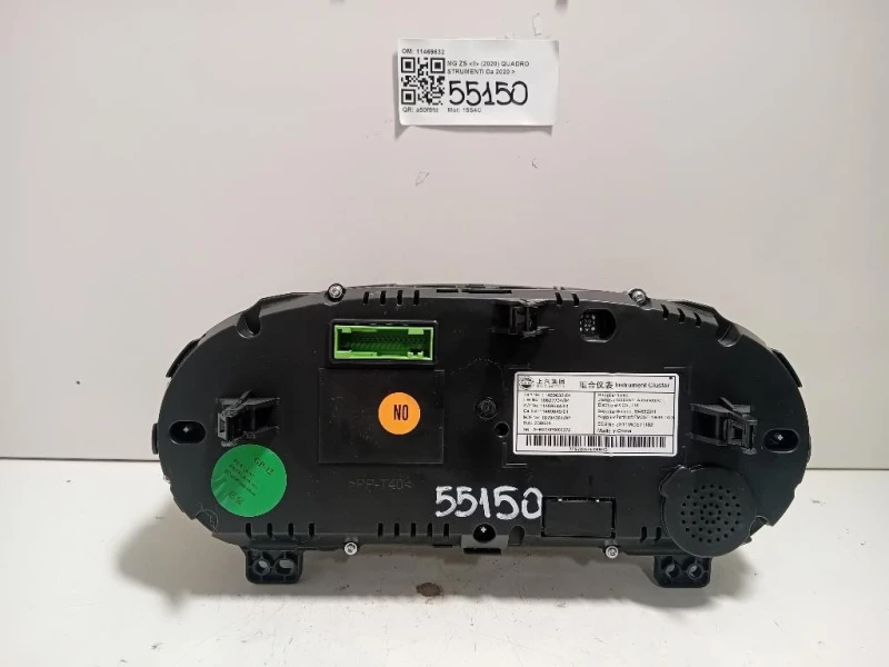 Quadro Strumenti 11469632 Mg ZS II 2020
