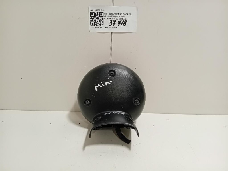 Griglia Condotto ARIA Cruscotto ANT DX 6RF 819 104 Volkswagen POLO VI 2009