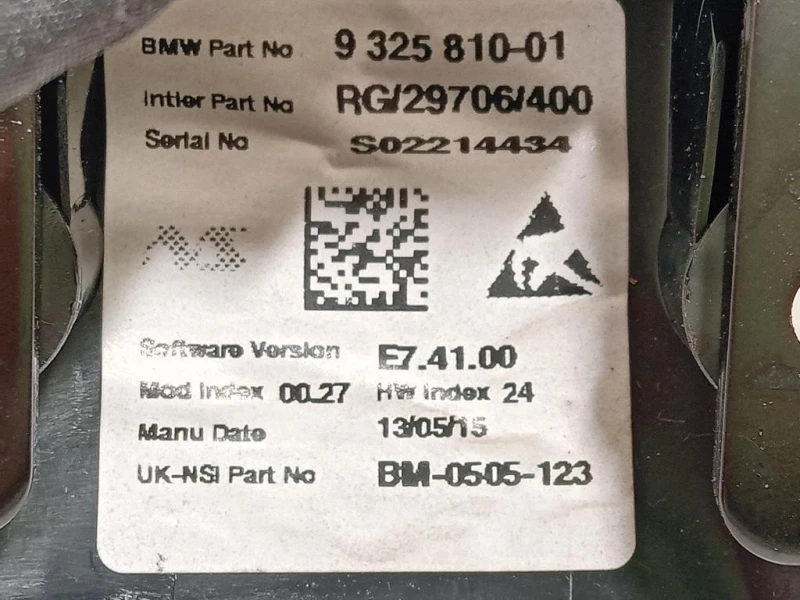 Quadro Strumenti 9325810-01 Mini Countryman Cooper R60 2010