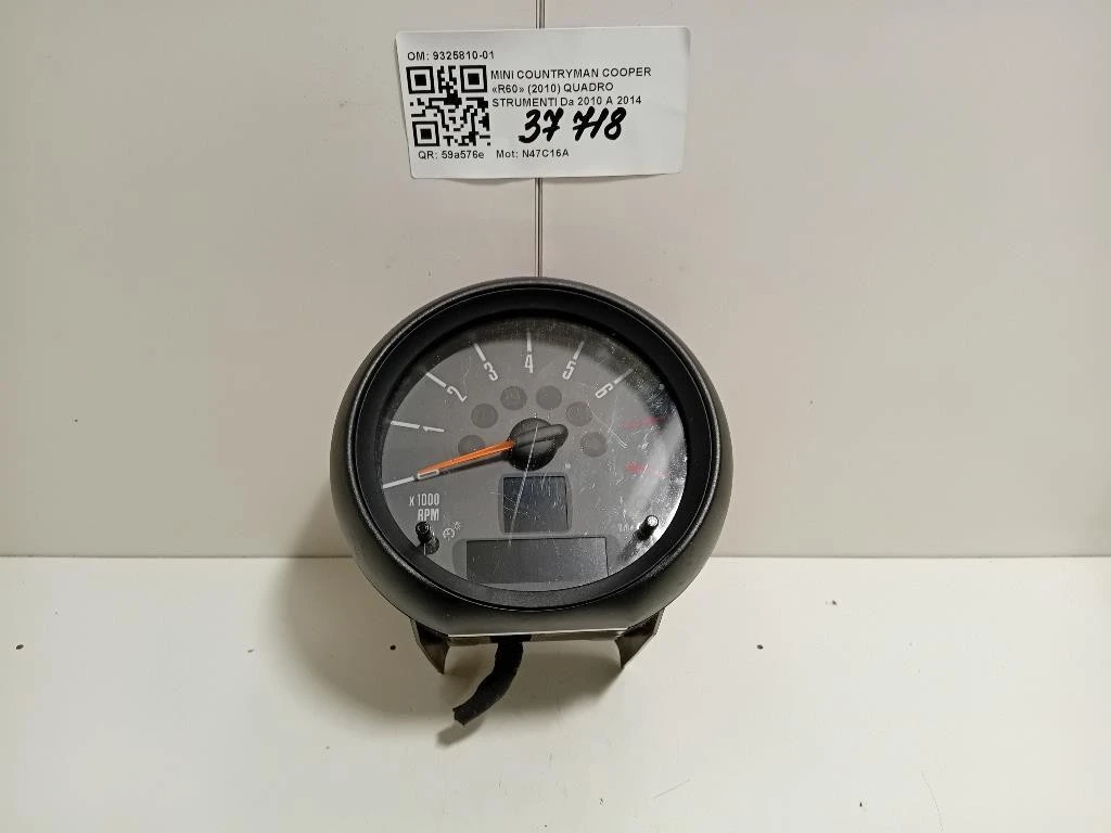 Quadro Strumenti 9325810-01 Mini Countryman Cooper R60 2010