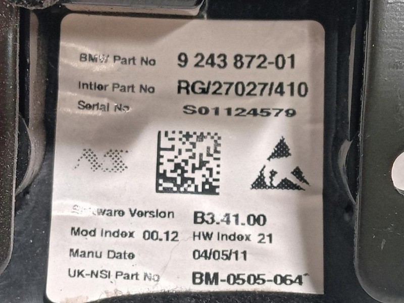 Quadro Strumenti 9243872-01 Mini MINI Clubman R55 2008