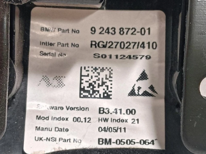 Quadro Strumenti 9243872-01 Mini MINI Clubman R55 2008