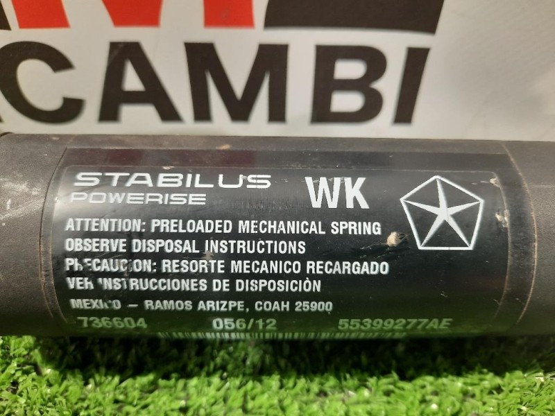 Ammortizzatore Portello POST SX 55399277AESTRUT PORTELLONE POSTERIORE ELETTRICO SX Jeep Grand Cherokee IV 2011