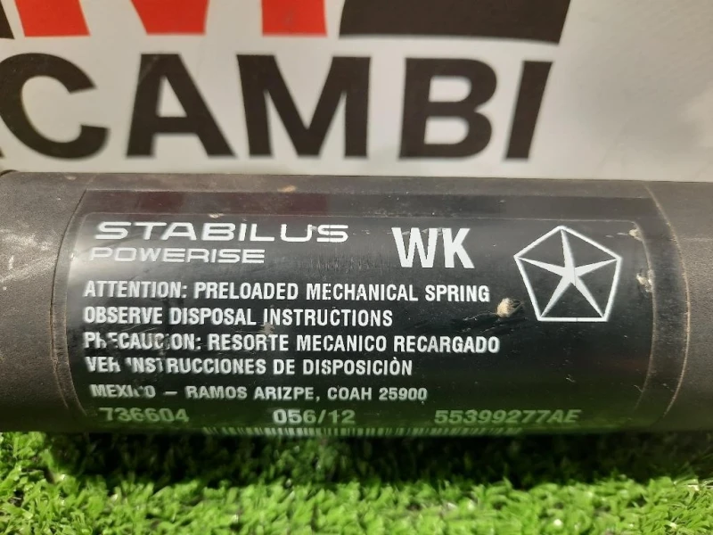 Ammortizzatore Portello POST SX 55399277AESTRUT PORTELLONE POSTERIORE ELETTRICO SX Jeep Grand Cherokee IV 2011