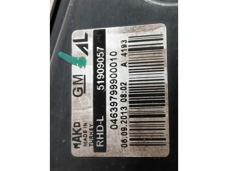 Proiettore ANT SX 51909057 Opel Combo D TOUR 2012