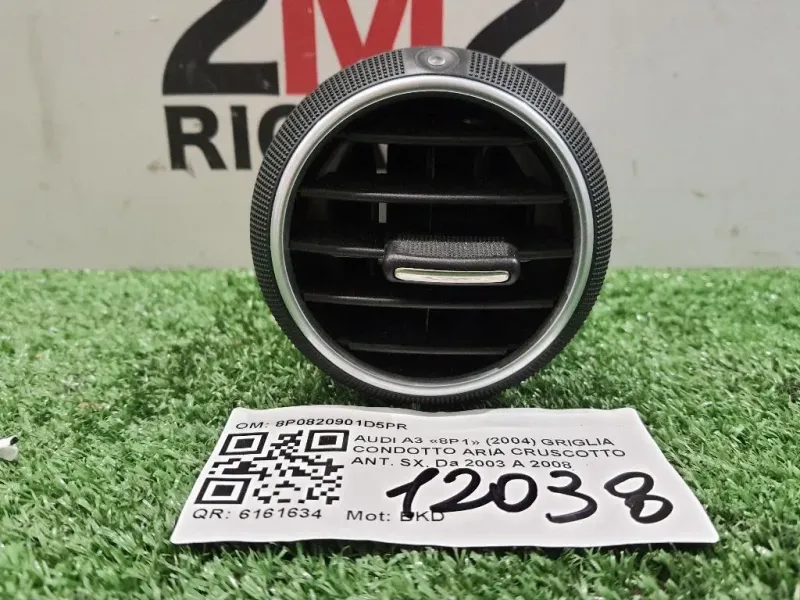 Griglia Condotto ARIA Cruscotto ANT SX 8P0820901D5PR Audi A3 8P1 2004