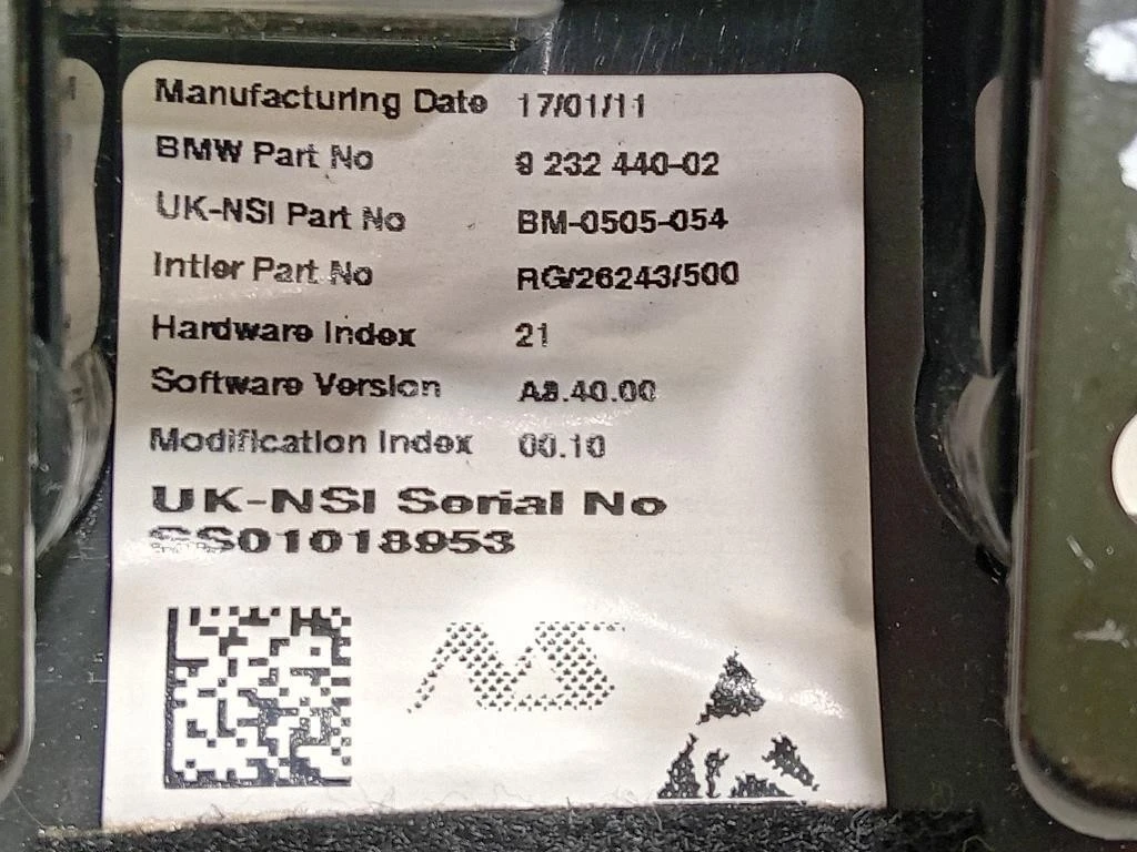 Quadro Strumenti BM-0505-054 Mini MINI Cooper R56 2007