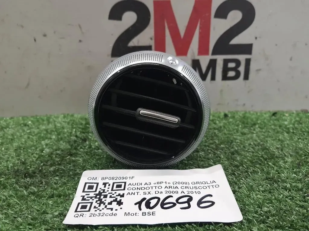 Griglia Condotto ARIA Cruscotto ANT SX 8P0820901F Audi A3 8P1 2008