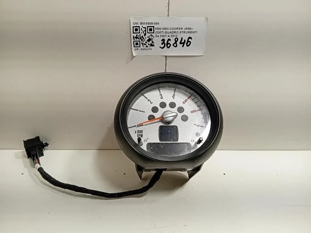 Quadro Strumenti BM-0505-054 Mini MINI Cooper R56 2007