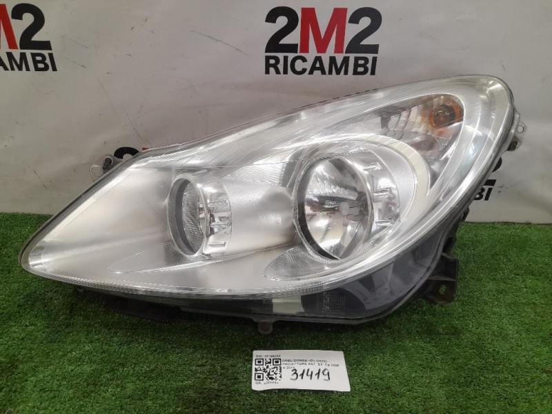 Proiettore ANT SX 13186383 Opel Corsa D 2010