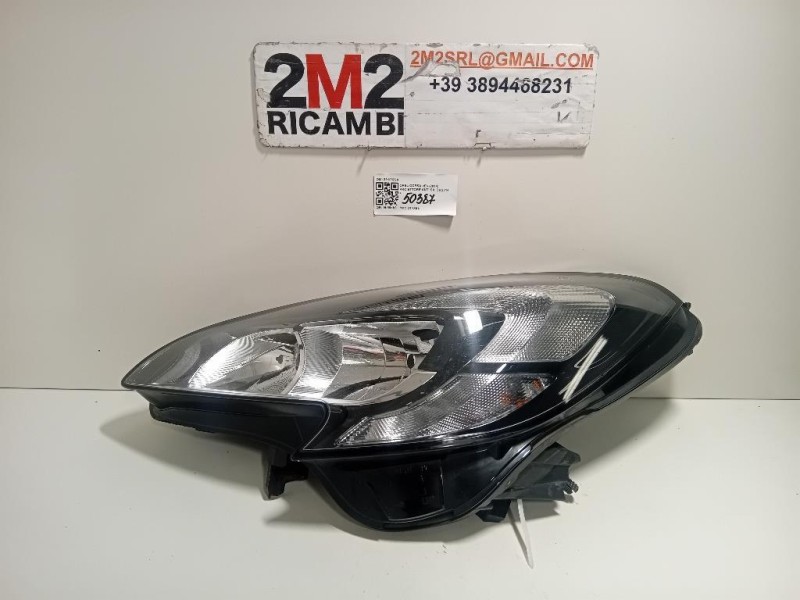 Proiettore ANT SX 39108228 Opel Corsa E 2014