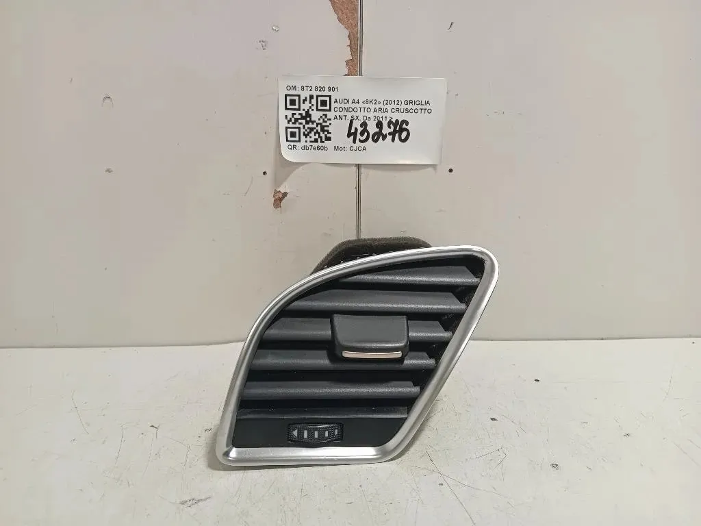 Griglia Condotto ARIA Cruscotto ANT SX 8T2 820 901 Audi A4 8K2 2012
