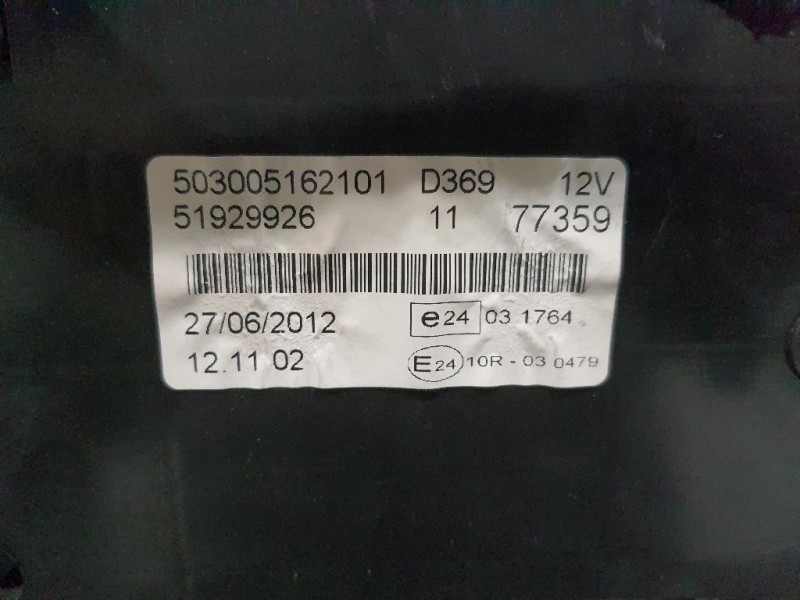 Quadro Strumenti 51929926 Opel Combo D 2012