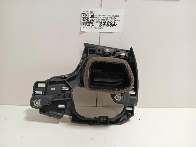 Griglia Condotto ARIA Cruscotto ANT SX 8W1820901 Audi A4 8W5 Avant 2015