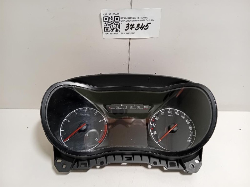 Quadro Strumenti 39129453 Opel Corsa E 2014