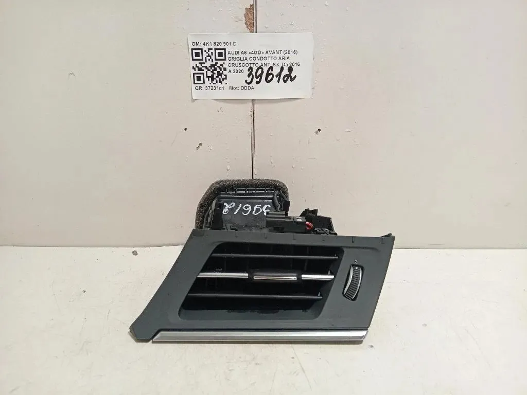 Griglia Condotto ARIA Cruscotto ANT SX 4K1 820 901 D Audi A6 4GD Avant 2016