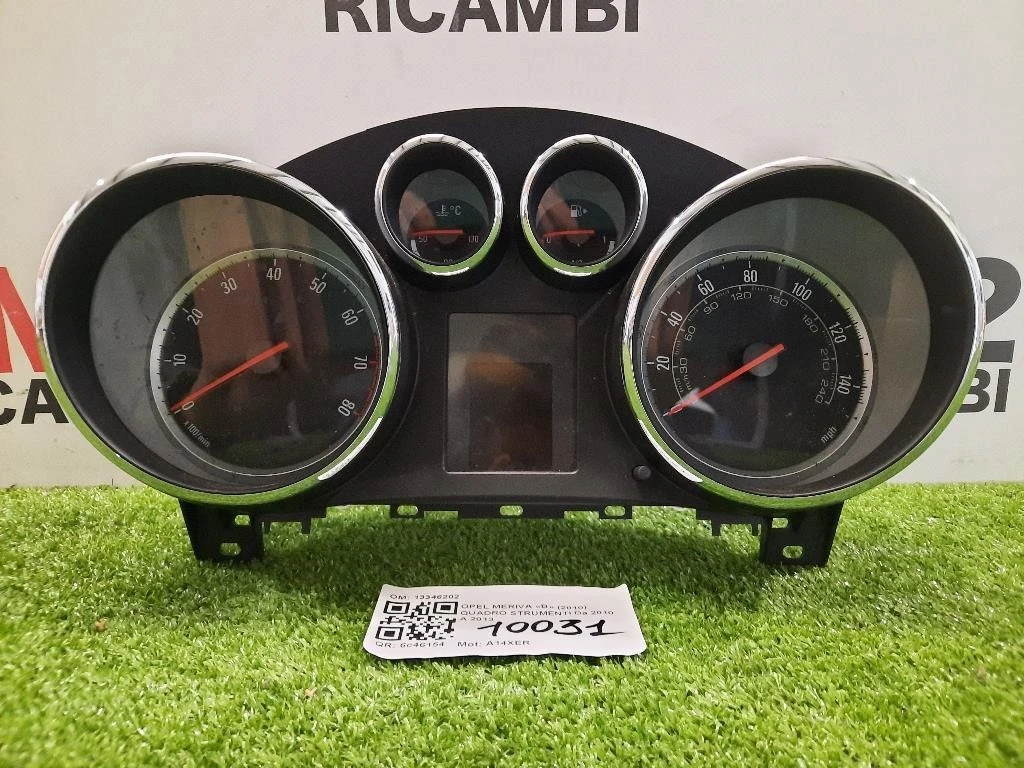 Quadro Strumenti 13346202 Opel Meriva B 2010