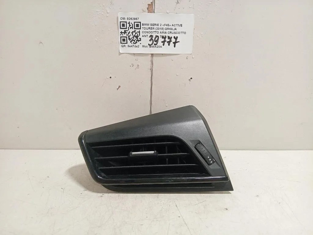 Griglia Condotto ARIA Cruscotto ANT SX 9262957 Bmw Serie 2 F45 Active Tourer 2018