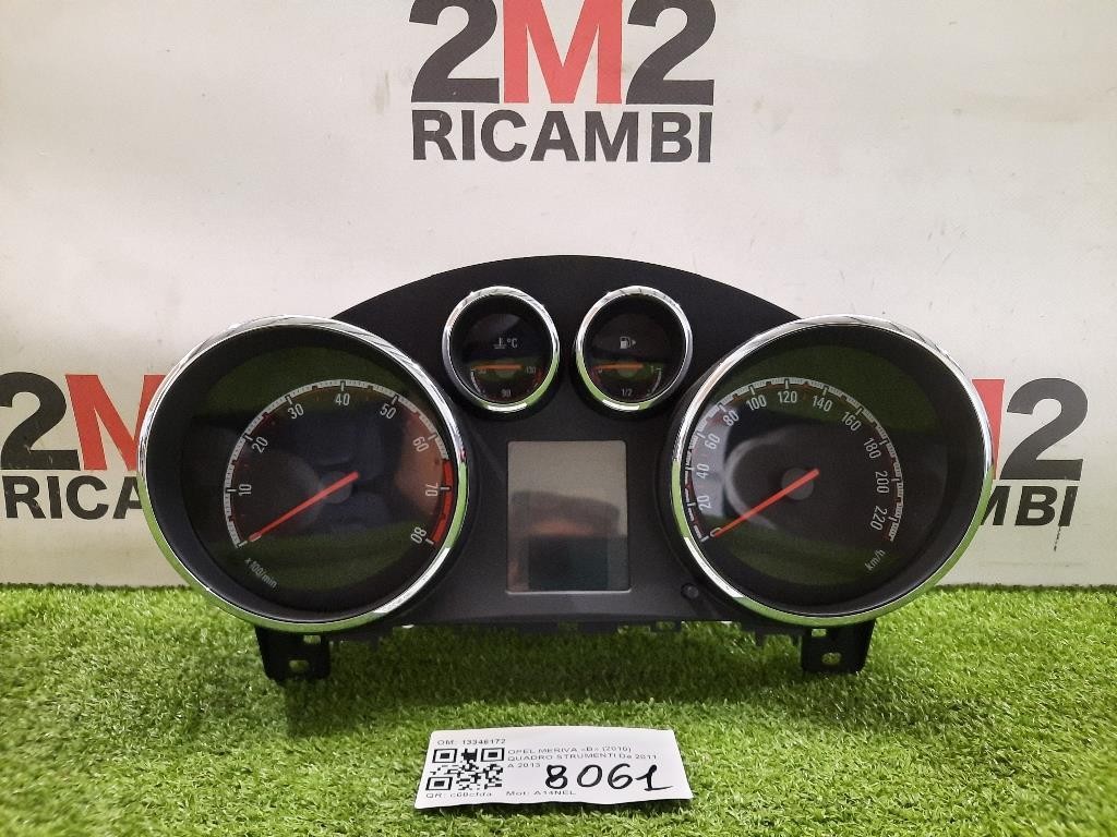 Quadro Strumenti 13346172 Opel Meriva B 2010