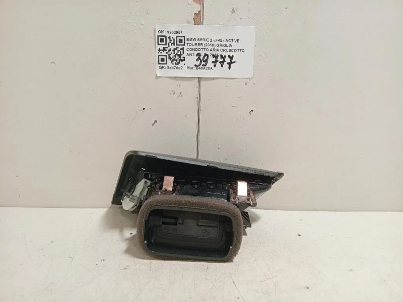 Griglia Condotto ARIA Cruscotto ANT SX 9262957 Bmw Serie 2 F45 Active Tourer 2018