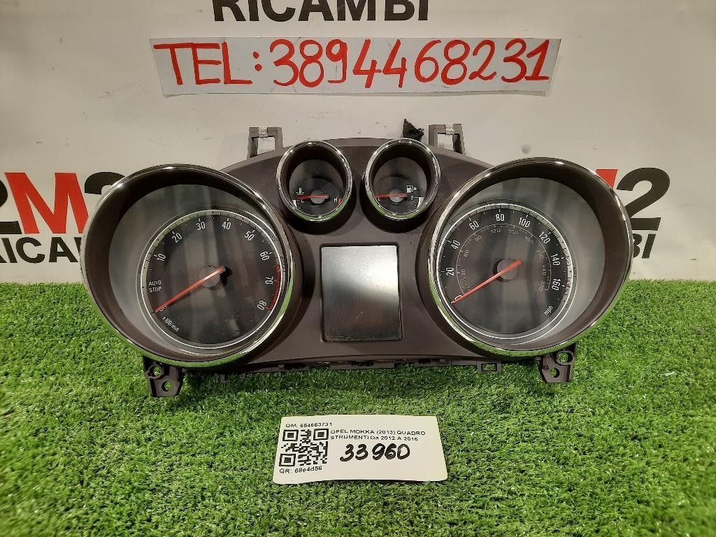 Griglia Condotto ARIA Cruscotto ANT SX 8265KY Citroen DS3 2010
