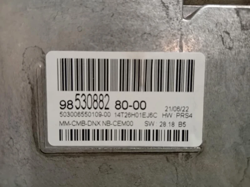 Quadro Strumenti 9853088280 Opel Mokka B 2020