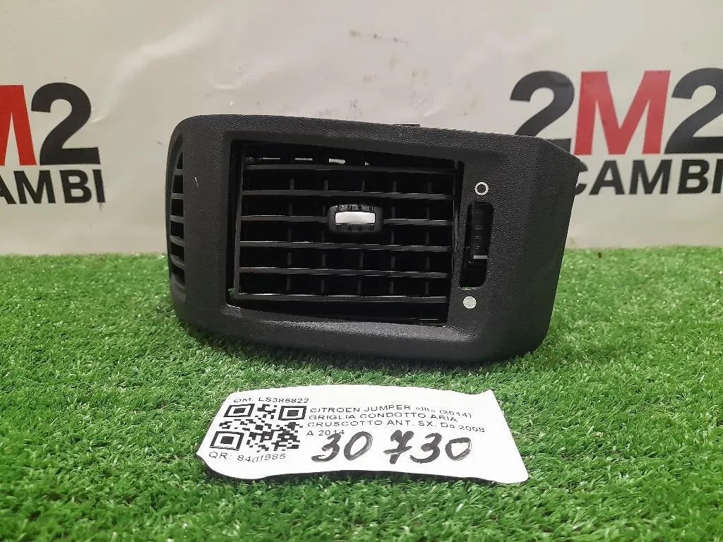 Griglia Condotto ARIA Cruscotto ANT SX LS385822 Citroen Jumper III 2014
