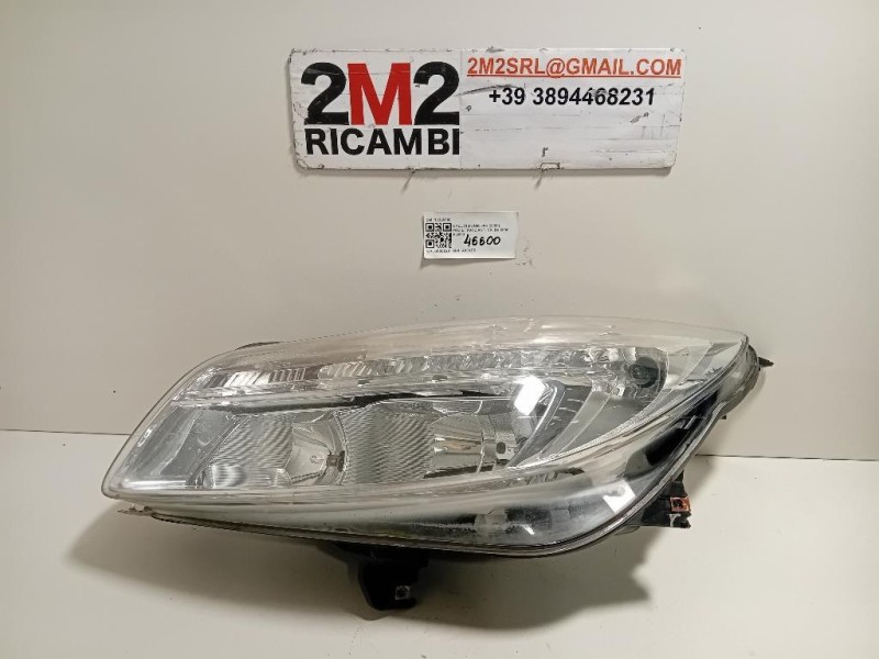 Proiettore ANT SX 13226780 Opel Insignia A 2009