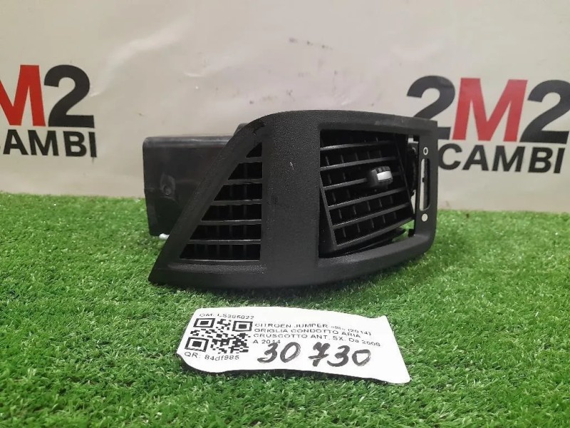 Griglia Condotto ARIA Cruscotto ANT SX LS385822 Citroen Jumper III 2014
