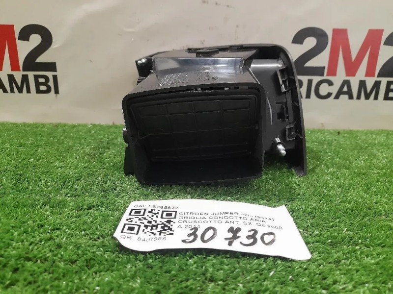 Griglia Condotto ARIA Cruscotto ANT SX LS385822 Citroen Jumper III 2014